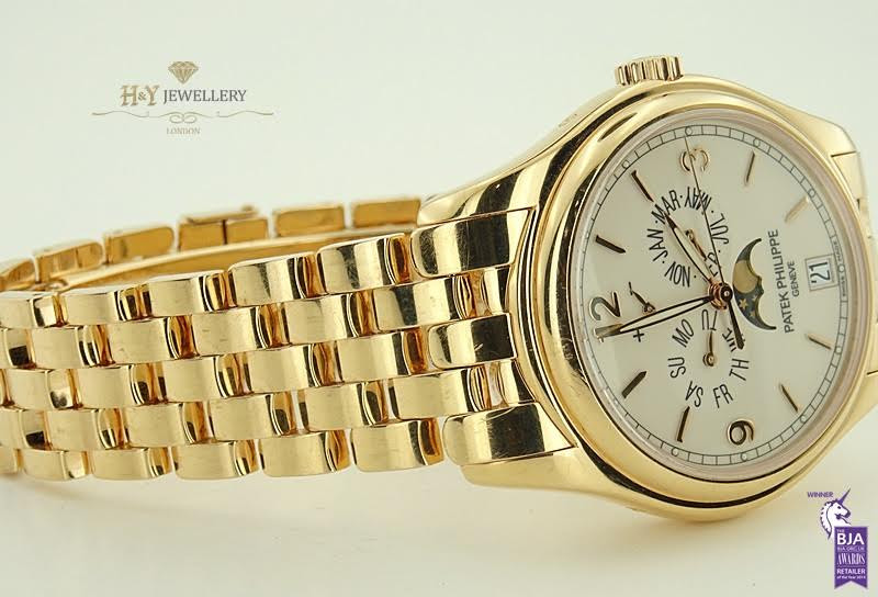 Patek Philippe Annual Calendar Moon Phases Rose Gold ref 5146 1R 001