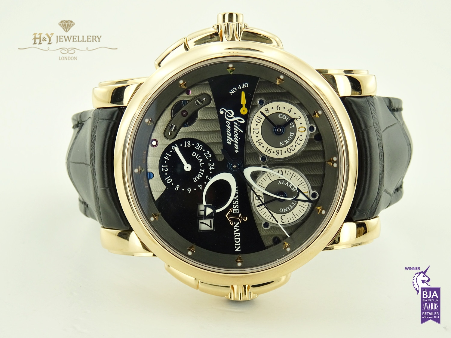 Ulysse Nardin Sonata Silicium Limited Edition of 500 pieces Rose