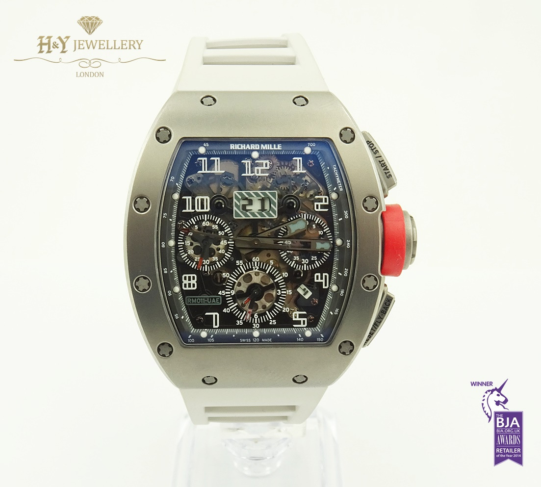 Richard Mille UAE Edition Limited of 7 pieces Titanium AK RM011