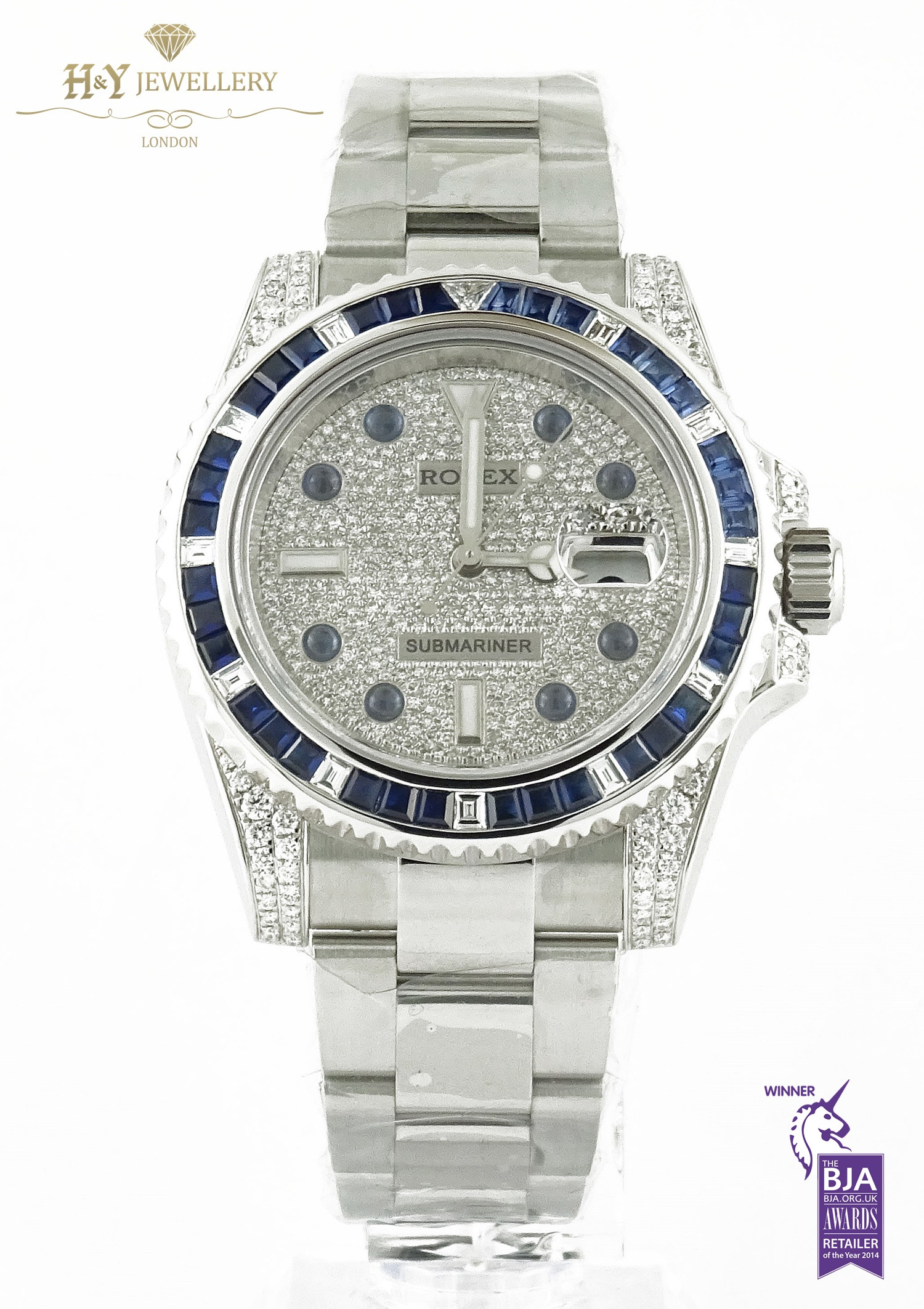 Diamond sale submariner rolex