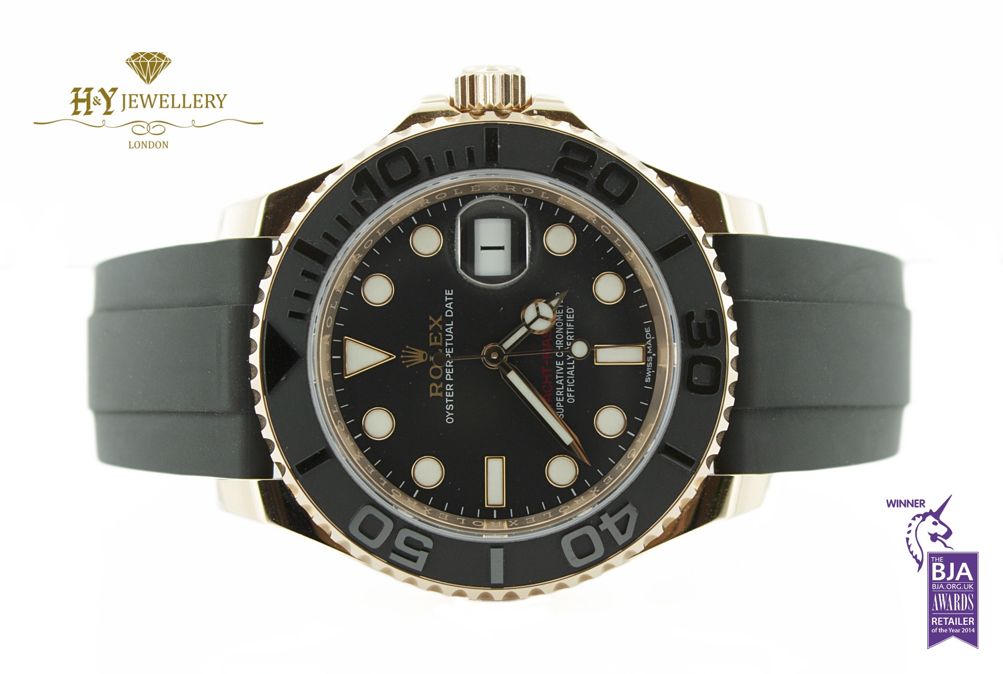 rolex yacht master ever rose