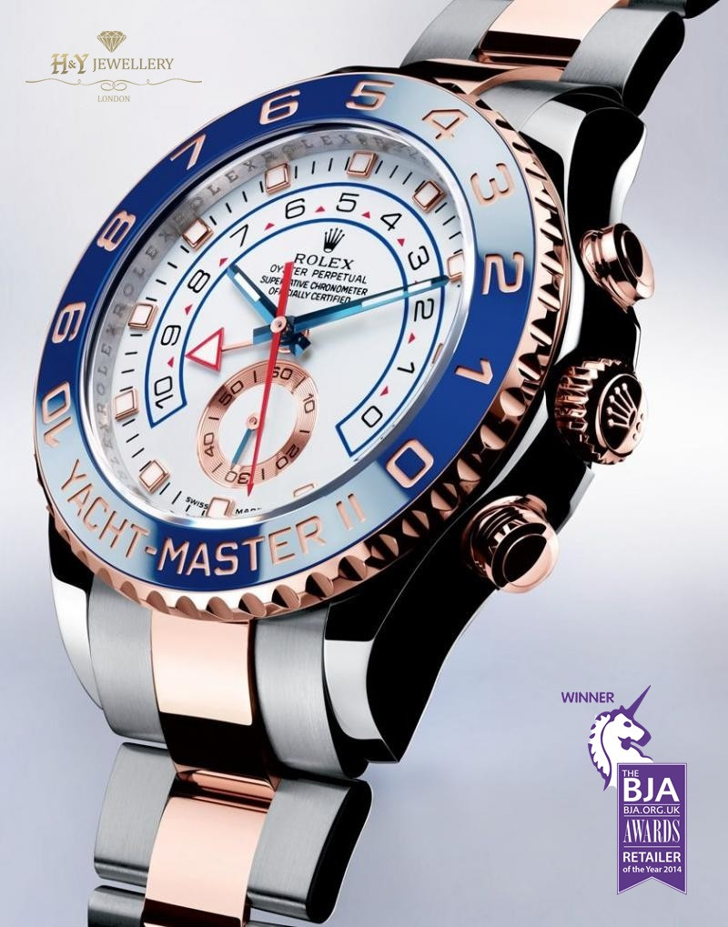 Rolex yachtmaster 2 online rose gold