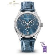 Patek Philippe Complications White Gold with Factory Diamonds [DISCONTINUED] - ref 4947G-001