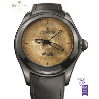 Corum Bubble Heritage Paiste Limited Edition of 350 pieces Black Steel - ref 110.310.98.0061PA01R