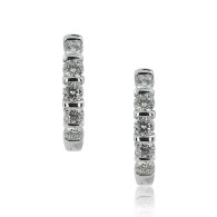 White Gold Diamond Earrings