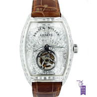 Franck Muller Master Imperial Tourbillon White Gold with After market diamonds - ref 7851