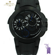 Harry Winston Ocean Dual Time Black Edition DLC - ref OCEATZ44ZZ007