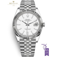 Rolex DateJust II 41 Steel and White Gold  - ref 126334