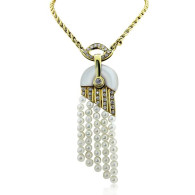  Cleopatra Pearl Necklace 