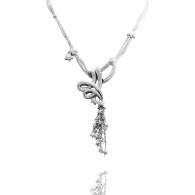 Starry Night White gold and Diamond Necklace 