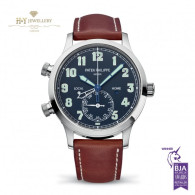 Patek Philippe Complications Calatrava Pilot Time White Gold - ref 5524G-001