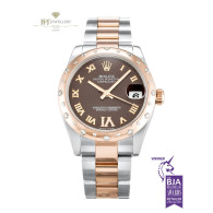 Rolex Date Just Rose Gold And Steel – ref 178341