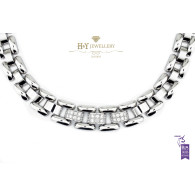  Chopard La Strada White Gold Necklace with Diamonds